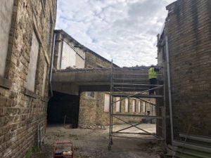 Demolition starts at Washpit Mills